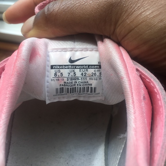 Bubblegum Pink NIKE Huarache Sneakers, US size 8.5 - Picture 12 of 12